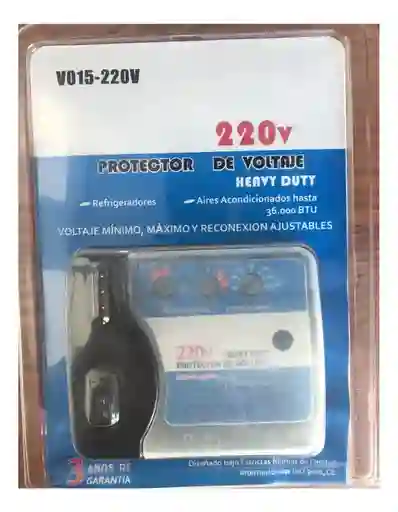 Protector De Voltaje T.pesado V015-110v Kar Parts