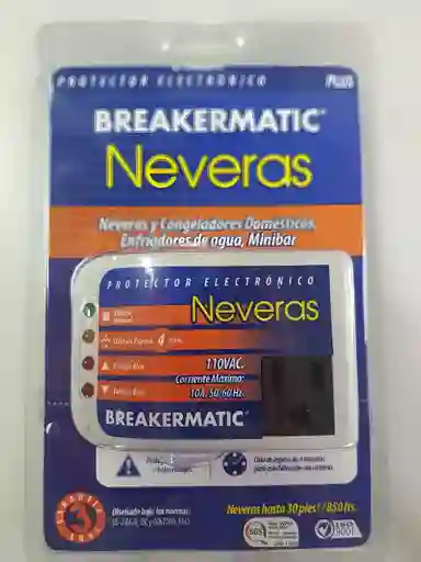 Protector Voltaje Nevera 110v Breakermatic