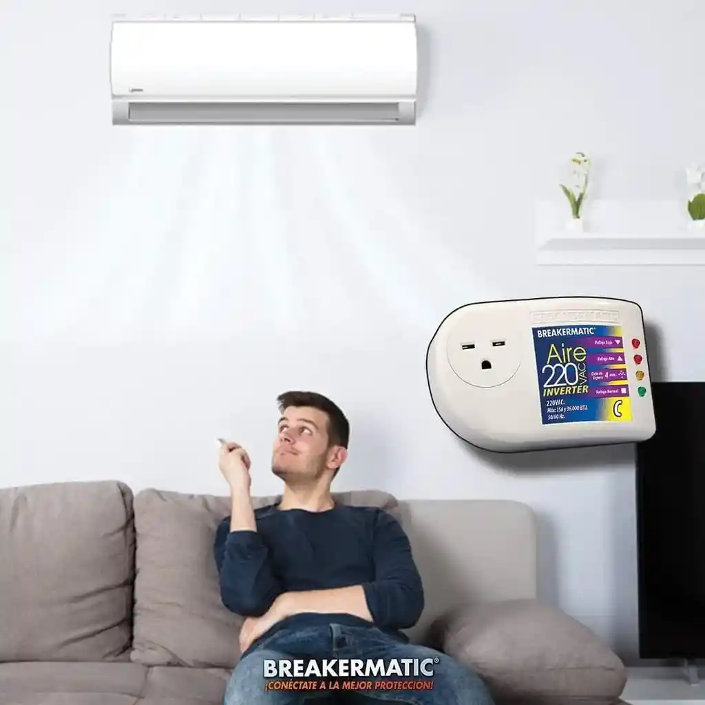 Protector Voltaje A/a Ref 2hp/36.000 Btu 220v Inverter Breakermatic