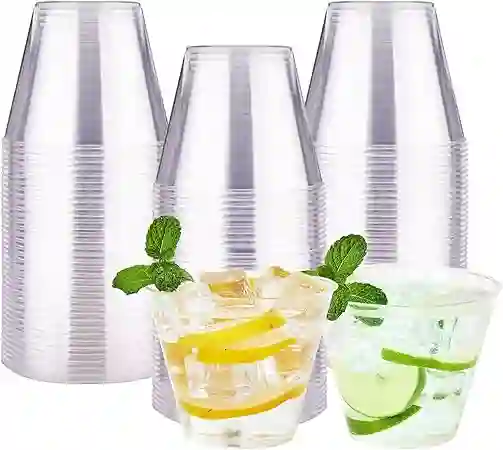 Vaso Whiskey X 25 Plastico Desechable Fiesta Reutilizables