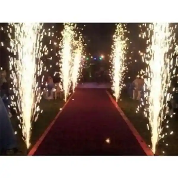 Confeti Volcán Eléctrico Pólvora Fría Fuente Indoor Cañón