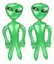 Alíen Inflable Marciano Gigante Alienígena Juguete 70cm