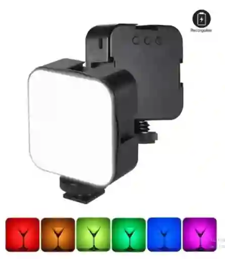 Ilumina Tu Rostro Con La Luz Led Ay-83 64 Leds, 3 Tonos De Luz, Brillo Regulable, Clip Multifunción Y Carga Usb-c – Perfecta Para Videollamadas Y Selfies