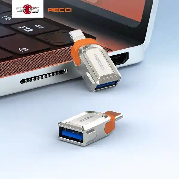 Adaptador Otg Lightning A Usb-a 3.0 Recci