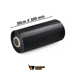 Vinipel Negro Stretch 30 Cm X 300 Mts