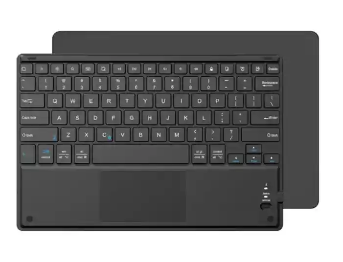Teclado Con Touchpad, Panel Táctil. Bluetooth 10" – Compatible Con Android Y Windows,deal Para Tablet, Celular Y Laptop // Transforma Tu Experiencia Digital !