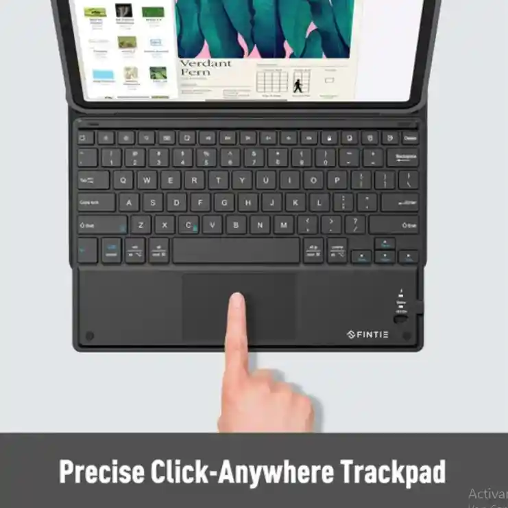 Teclado Con Touchpad, Panel Táctil. Bluetooth 10" – Compatible Con Android Y Windows,deal Para Tablet, Celular Y Laptop // Transforma Tu Experiencia Digital !