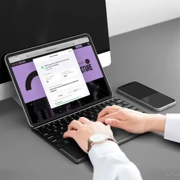 Teclado Con Touchpad, Panel Táctil. Bluetooth 10" – Compatible Con Android Y Windows,deal Para Tablet, Celular Y Laptop // Transforma Tu Experiencia Digital !