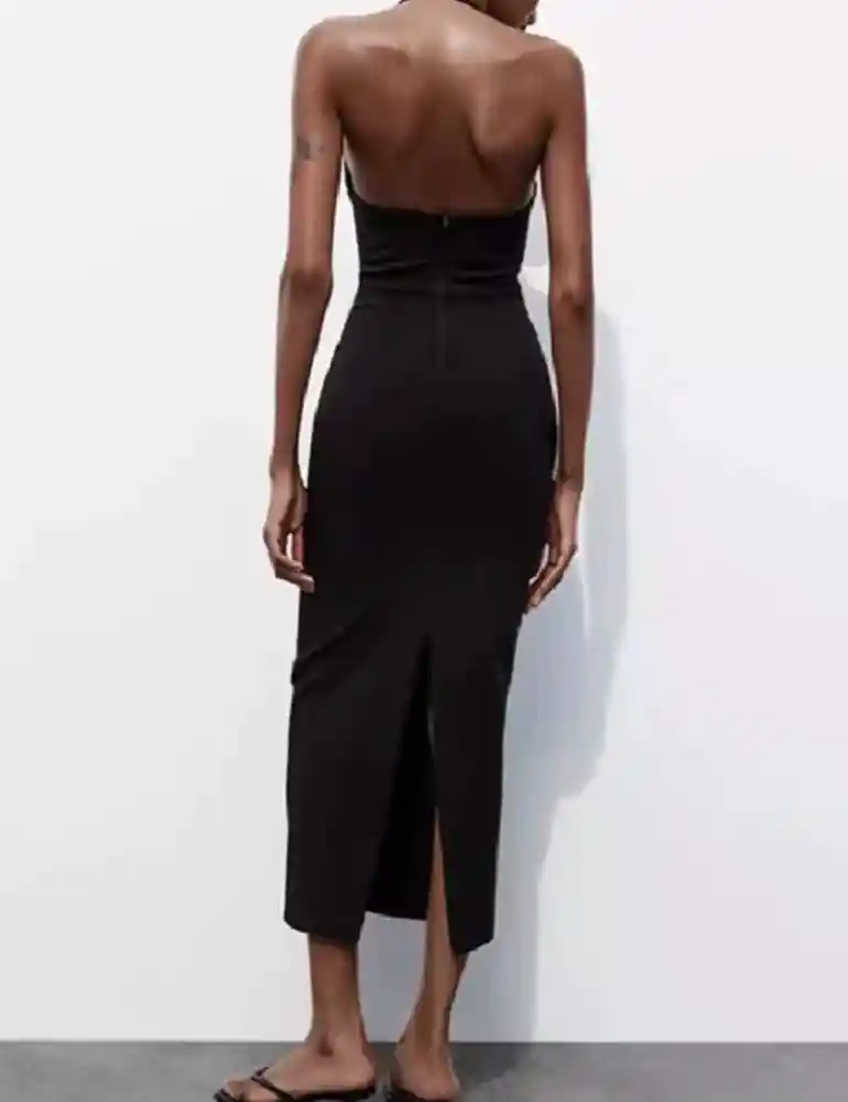 Vestido Asha Talla L Negro