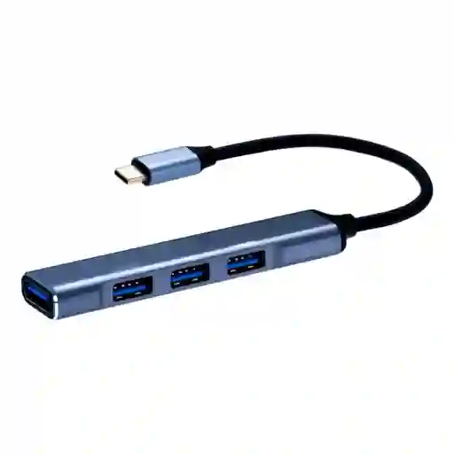 Adaptador Hub Usb-c 4 En 1