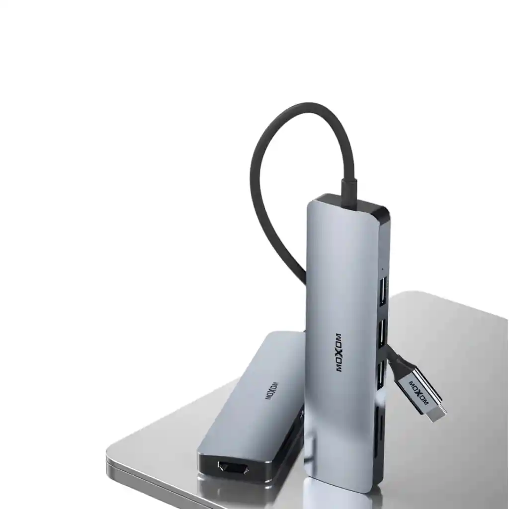Hub Usb-c Moxom Mx-hb010