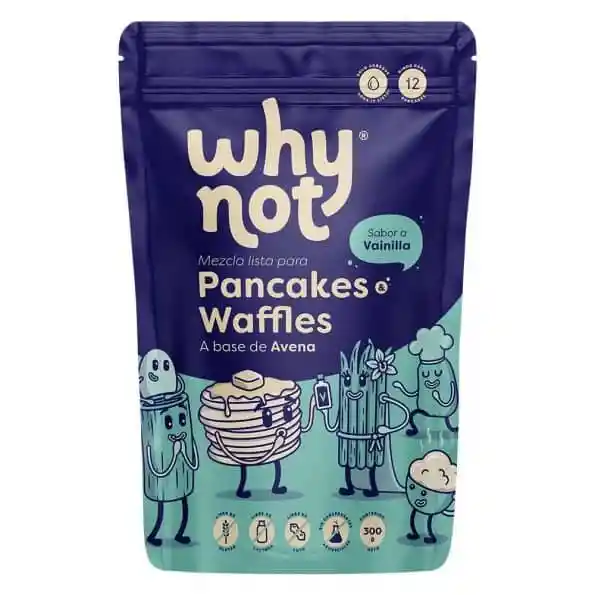Why Not Mezcla Lista Pancakes & Waffles