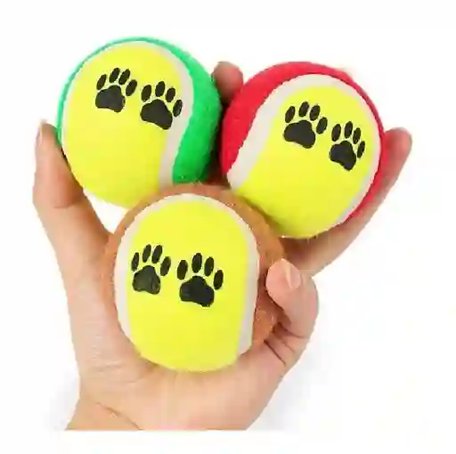 Juguete Pelota Para Perro X 3und