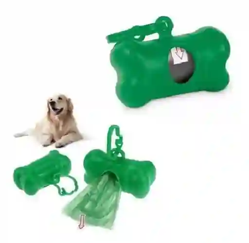 Bolsa Para Perro Biodegradable Con Hueso