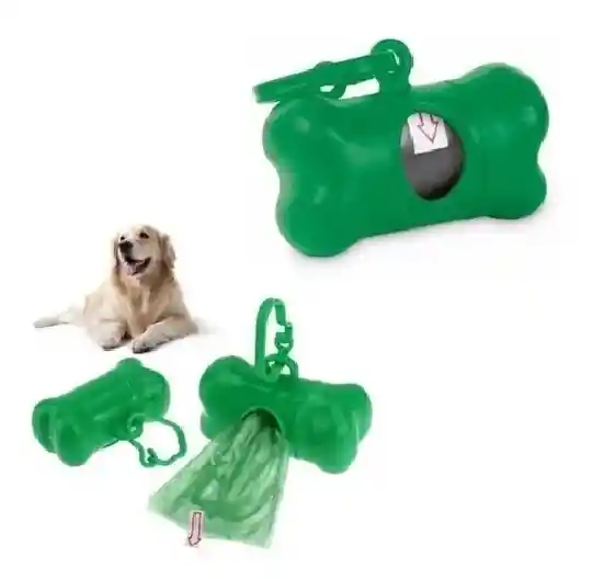 Bolsa Para Perro Biodegradable Con Hueso