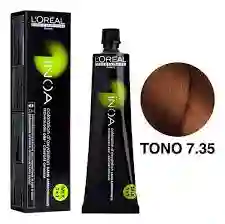 Tinte Inoa 7.35 L’oréal Professionnel Rubio Dorado Caoba – 60 G