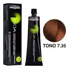 Tinte Inoa 7.35 L’oréal Professionnel Rubio Dorado Caoba – 60 G