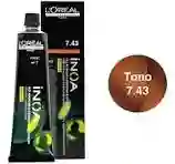 Tinte Inoa 7.43 De Loréal Professionnel – Coloración Sin Amoníaco, Con Aceite