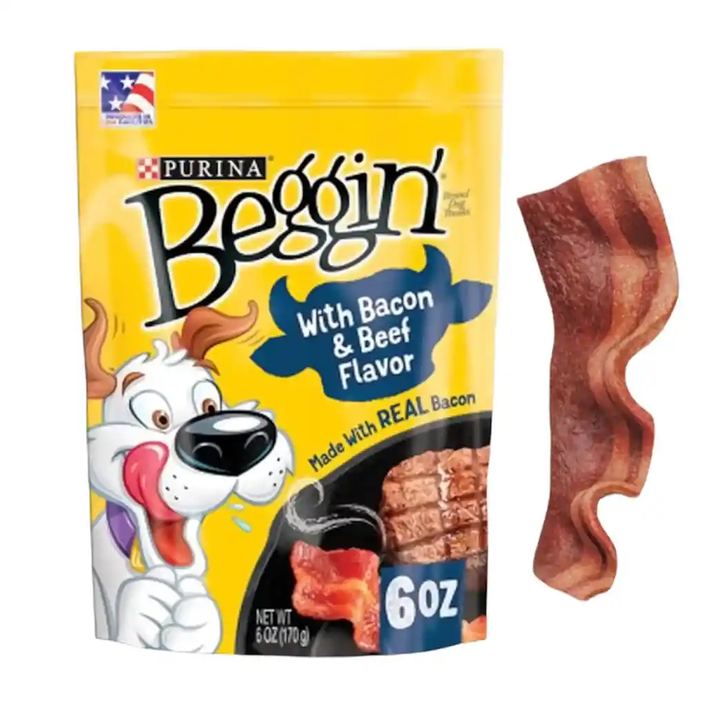 Beggin Tocinetas Snack Para Perros 6oz