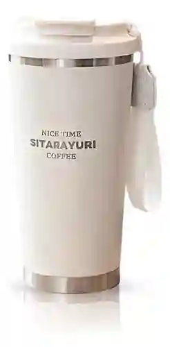 Termo Vaso Acero Inoxidable 532 Ml Frío Calor Coffee Beige