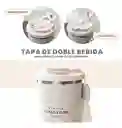 Termo Vaso Acero Inoxidable 532 Ml Frío Calor Coffee Beige