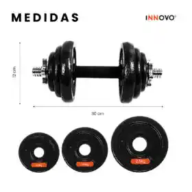 Set De Mancuernas Ajustables 20 Kg Con Estuche – Pesas Para Ejercicio En Casa O Gimnasio