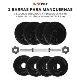 Set De Mancuernas Ajustables 20 Kg Con Estuche – Pesas Para Ejercicio En Casa O Gimnasio
