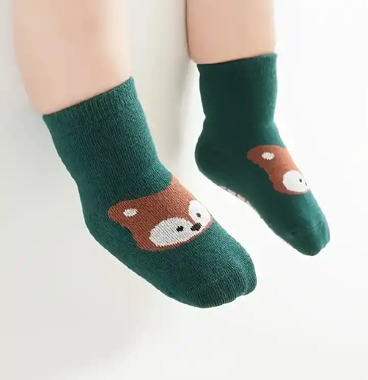 Kit De 3 Calcetines Antideslizantes Para Niños Y Niñas