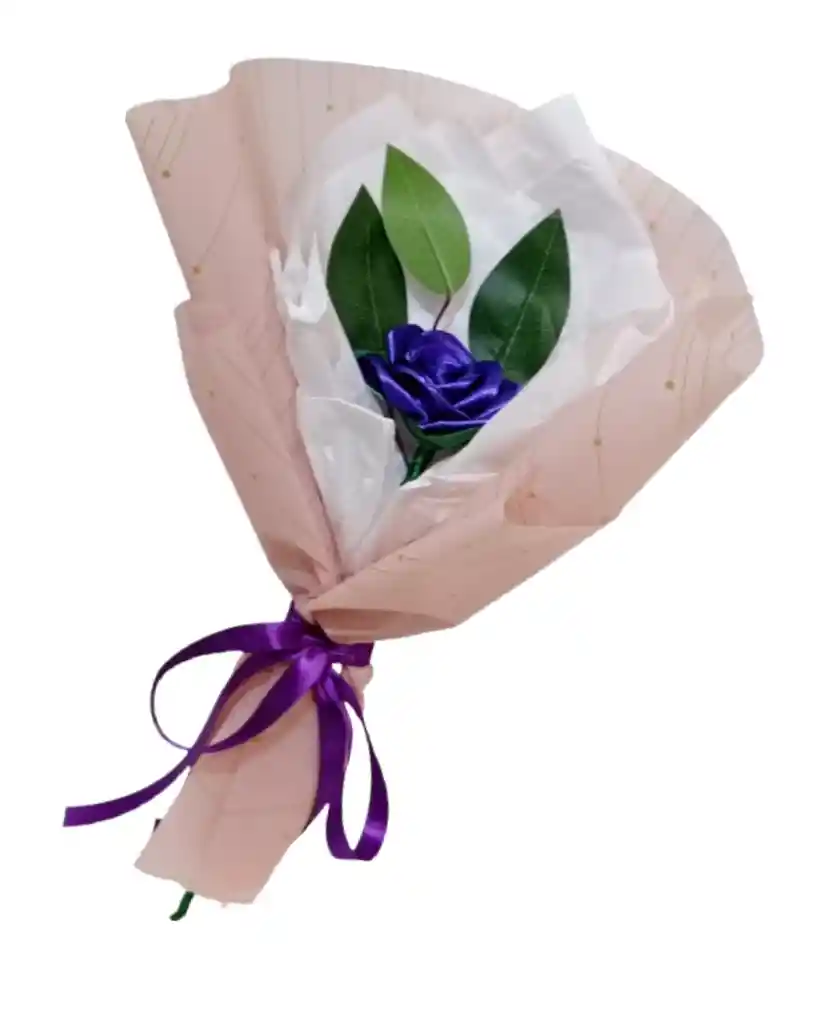 Rosa Unicornio Eterno Morado