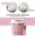 Termo Vaso Acero Inoxidable 532 Ml Frío Calor Rosado