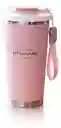 Termo Vaso Acero Inoxidable 532 Ml Frío Calor Rosado