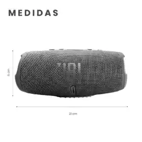 Parlante Jbl Charge 5 Réplica 1.1 – Sonido Potente, Bluetooth, Portátil Gris