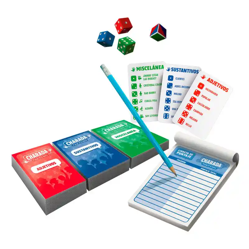 Juego De Mesa Charadas Niños Y Adultos Original
