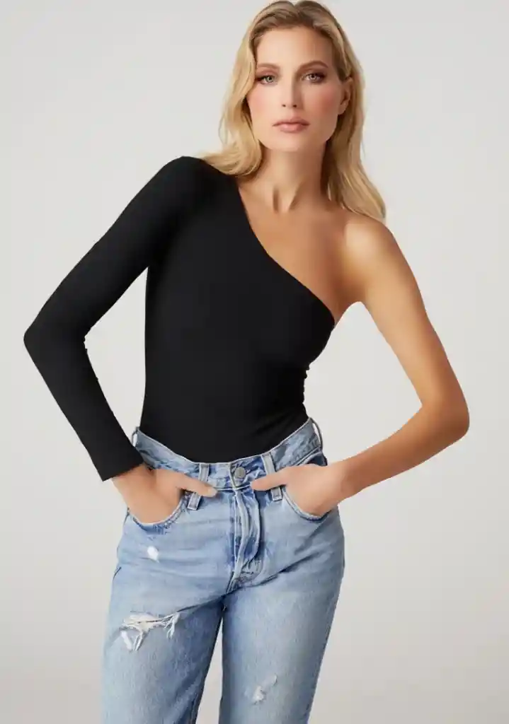 Body Manga Talla M/l Negro