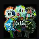 Globos De Aluminio Mediano Feliz Dia