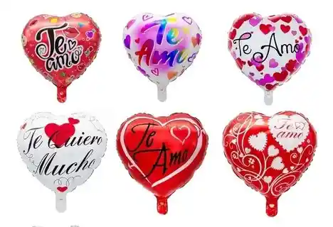 Globos De Aluminio Mediano Te Amo