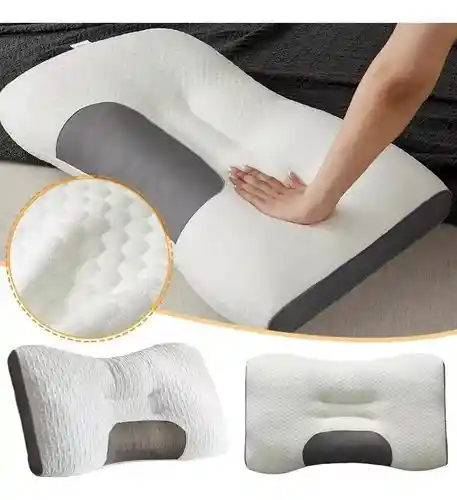 Almohada Cervical Ortopédica Cuello Masajes Spa Indeformable