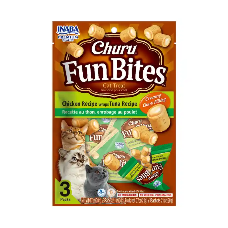 Churu Bites Cat Pollo Atun 3 X 10 Gr