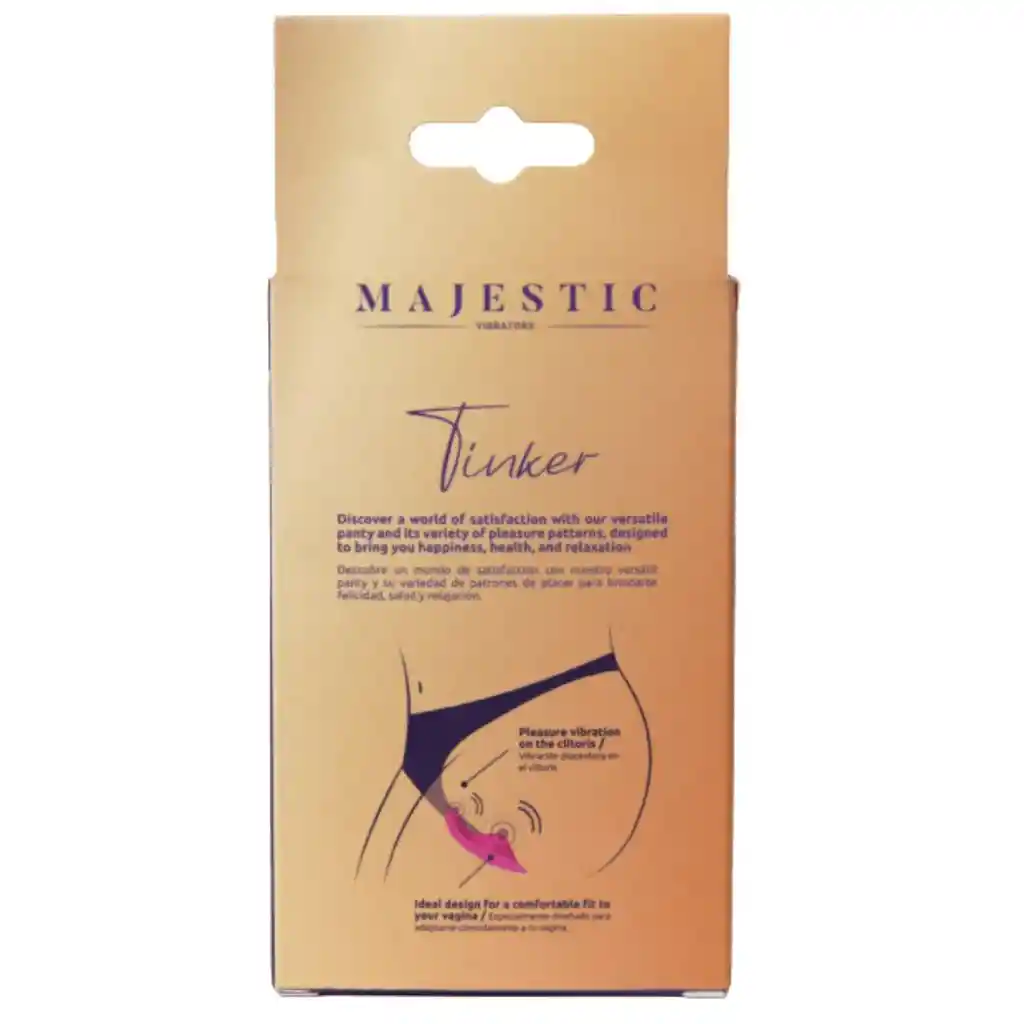 Vibrador Para Panty Tinker Con App