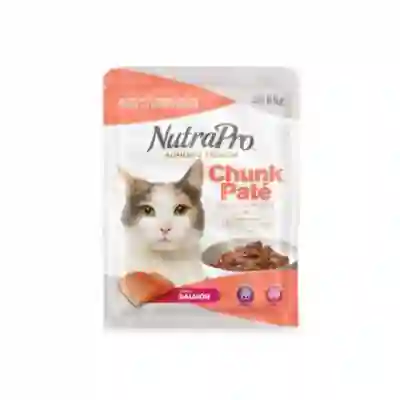 Chunk Paté Gatos Salmón Nutrapro 85g