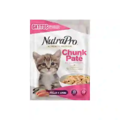 Nutrapro Pouch Cat Sabor Pollo Y Atún 85g