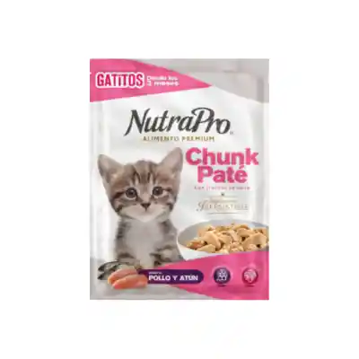 Nutrapro Pouch Cat Sabor Pollo Y Atún 85g