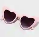 Lentes Corazon Rosa Princesa
