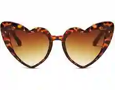 Lentes Corazon Leopardo