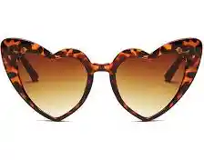 Lentes Corazon Leopardo