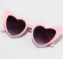 Lentes Corazon Rosa Princesa