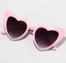 Lentes Corazon Rosa Princesa