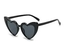Lentes Corazon Negro