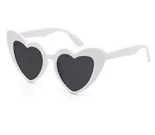 Lentes Corazon Blanca