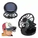 Mini Ventilador Solar Clip Visera Gorra Sombrero Multiusos